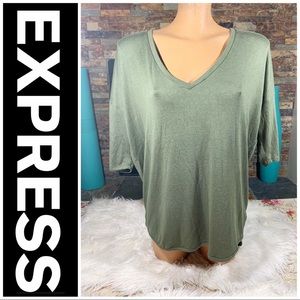 Express Olive knit tunic. Sooo soft